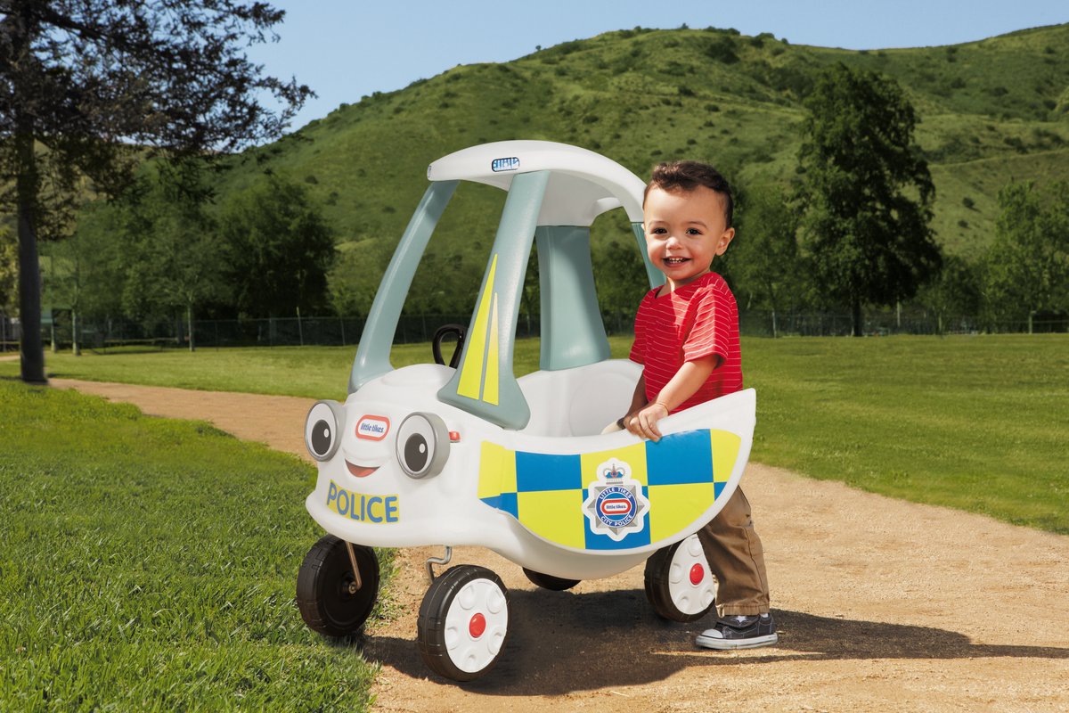 Little tikes - loopauto - cozy coupe - politieauto