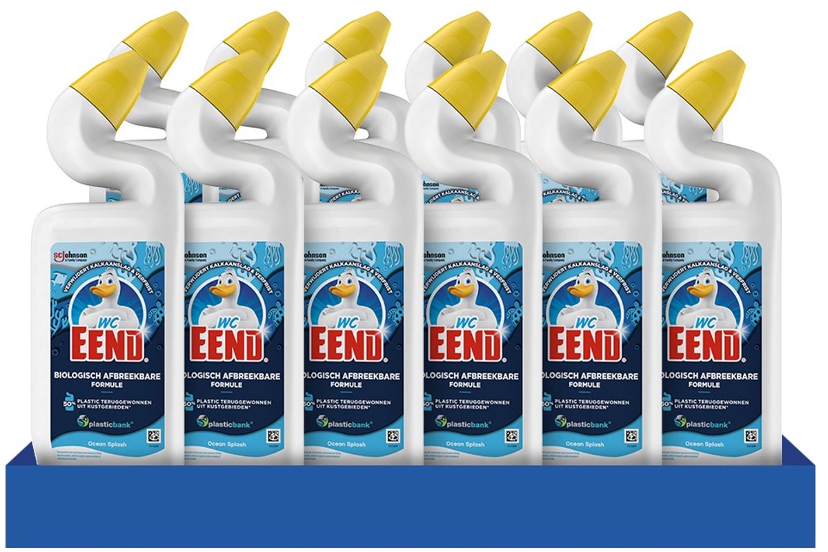 Inodoro pato fórmula biodegradable ocean splash