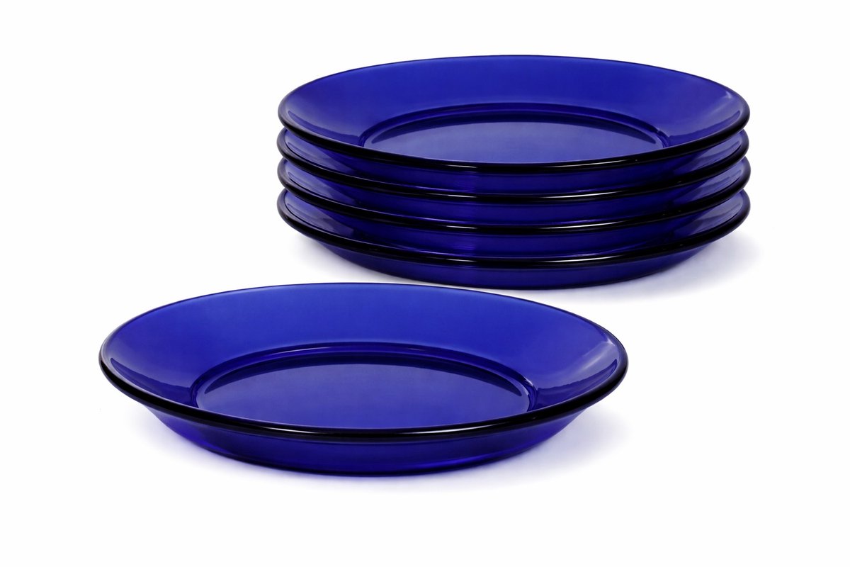 Duralex plato hondo lys saphir azul 19,5 cm