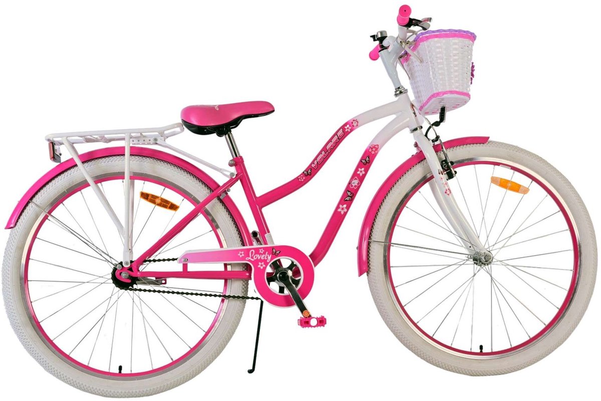 Volare lovely kinderfiets - meisjes - 26 inch - roze