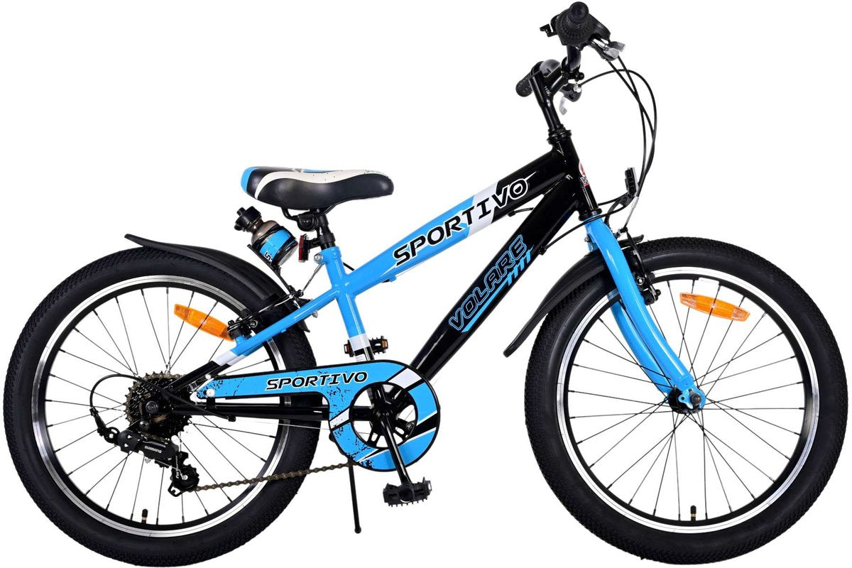 Bicycle per bambini Sports Stirare - Boys - 20 pollici - Blu - 7 marce