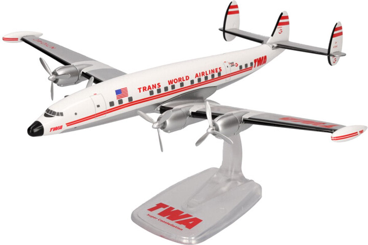 Herpa Lockheed L-1049G Super Const. due compagnie aeree transworld