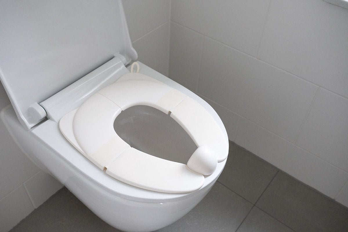 Dooky® Sedile WC pieghevole Dooky – Riduttore WC pieghevole per bambini – Antiscivolo adatto ai viaggi