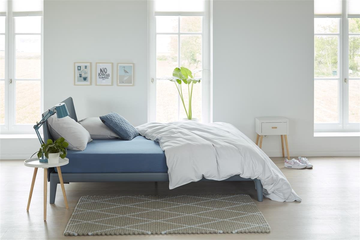 Beddinghouse - jersey - lenzuolo con angoli - 180x220 cm - blu