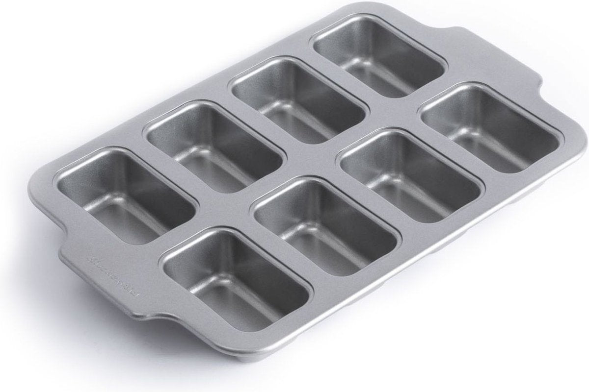 Mini stampo per torta Kitchenaid manico alluminato - 8 pezzi