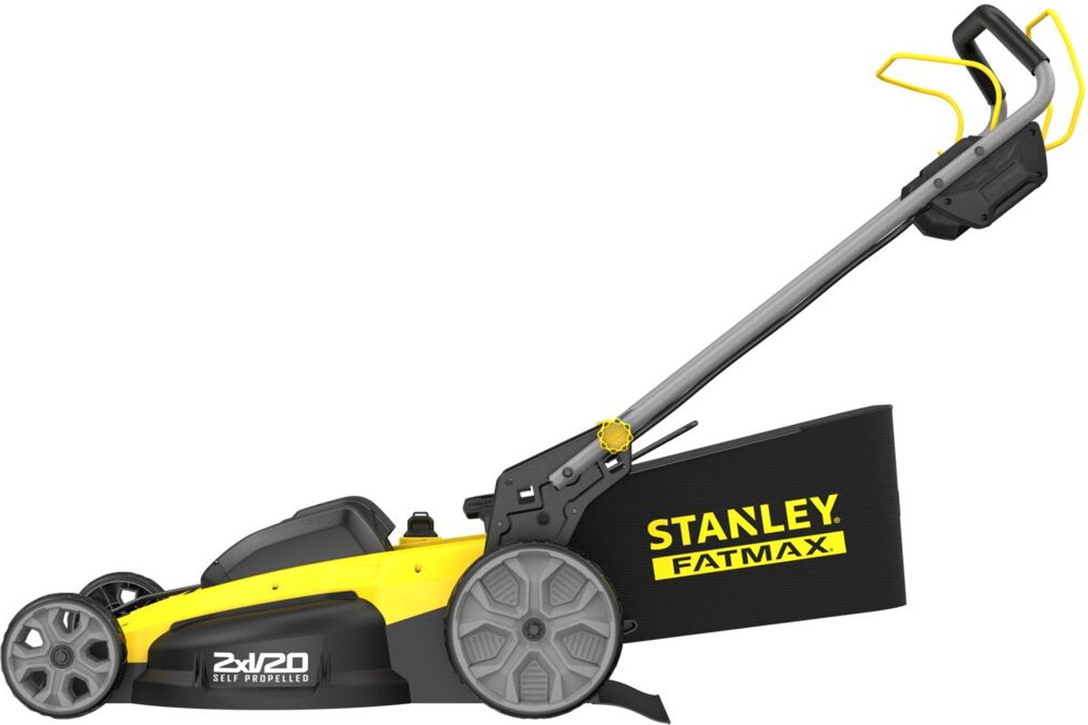 Stanley sfmcmws251m fatmax® v20 rasaerba a batteria 51cm con trazione 2x18v 4.0ah