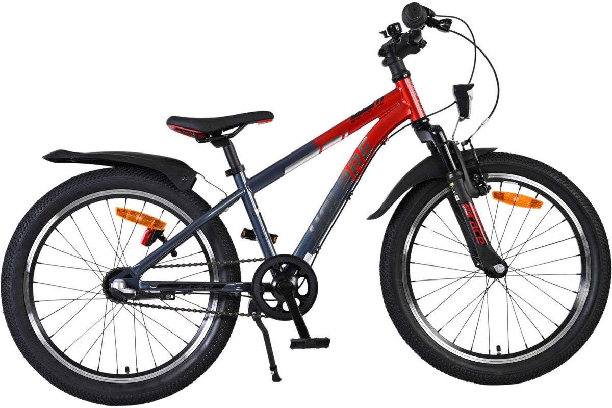 Bicicletta per bambini Volare xc race - 20 pollici - nexus 3 - rosso grigio