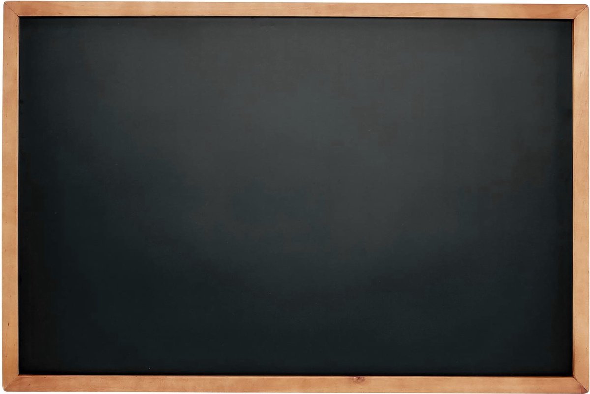 Lavagna Seco - lavagna sospesa - 29,7 x 42 cm - con cornice - se-chalka3