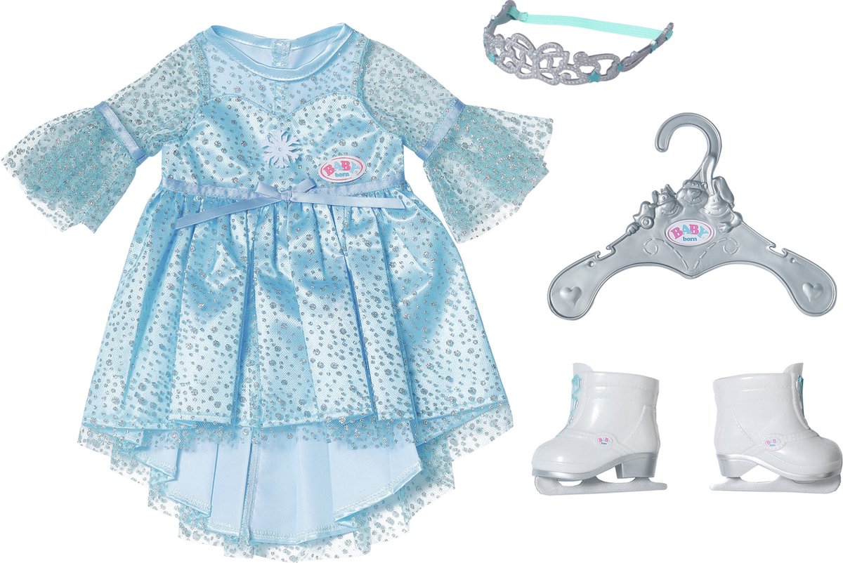 Baby Born Princess on Ice Abito 43 cm