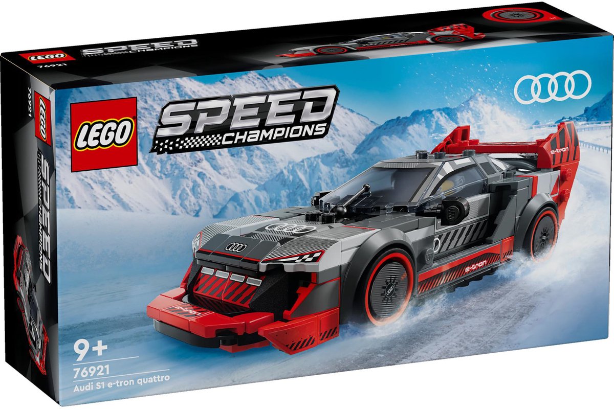 Lego speed champions audi s1 e-tron quattro racewagen - 76921