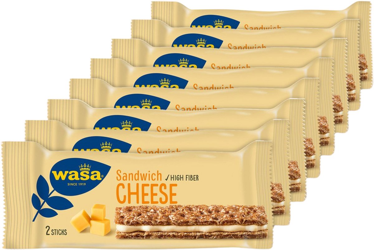 Queso sándwich Wasa - paquete de 24 31g