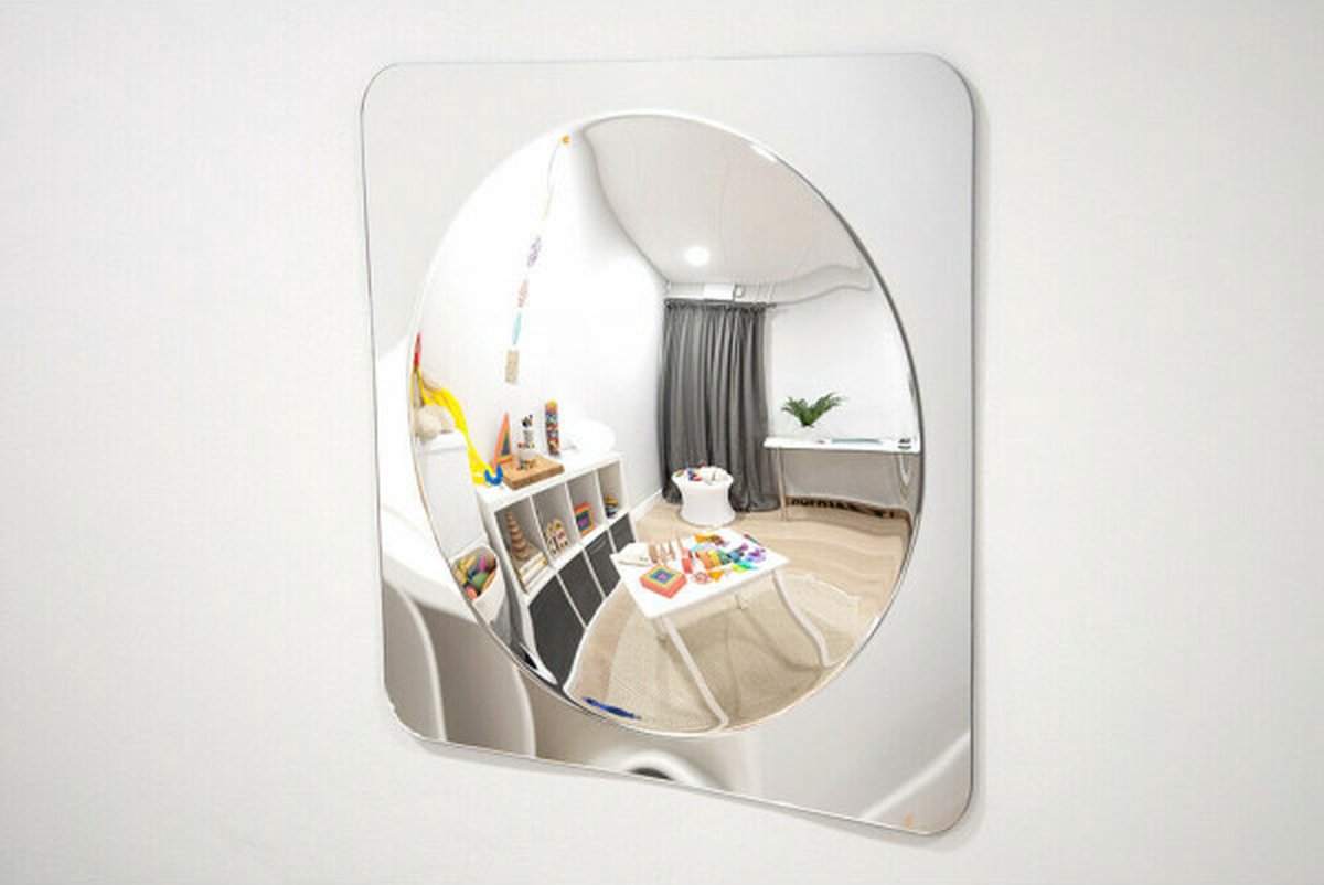 Pannello specchio acrilico con cupola Tickit – gioco di specchi didattico per bambini 490 mm