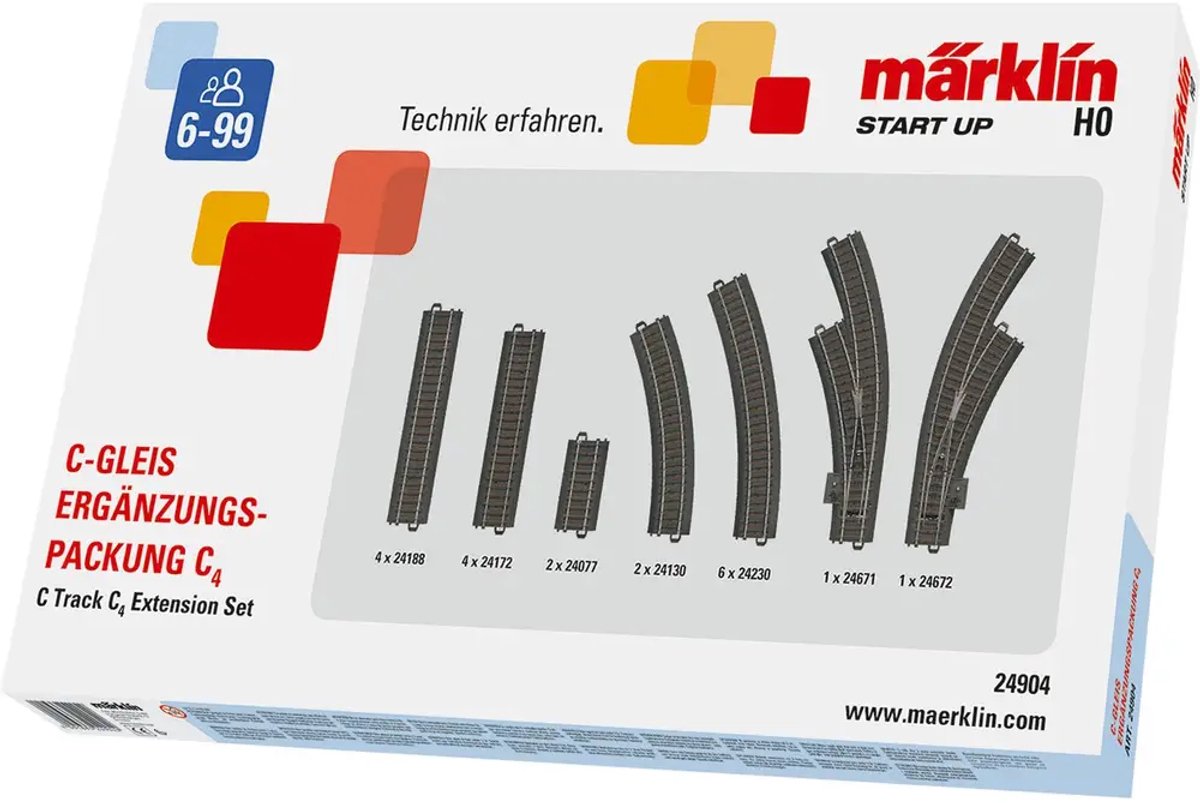 Märklin avvia il pacchetto di ampliamento c4 per c-track