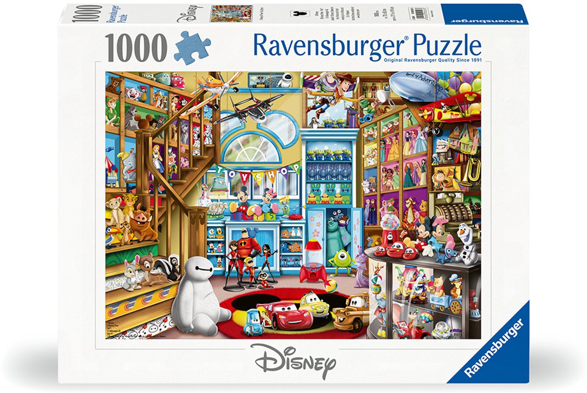 Puzzle Ravensburger Disney nel negozio di giocattoli - puzzle - 1000 pezzi