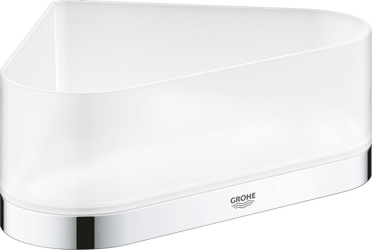 Piatto doccia angolare Grohe Selection con supporto - cromo - 41038000