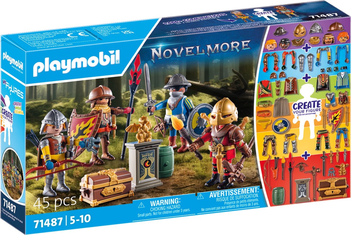 Playmobil novelmore my figures ridders van novelmore - 71487