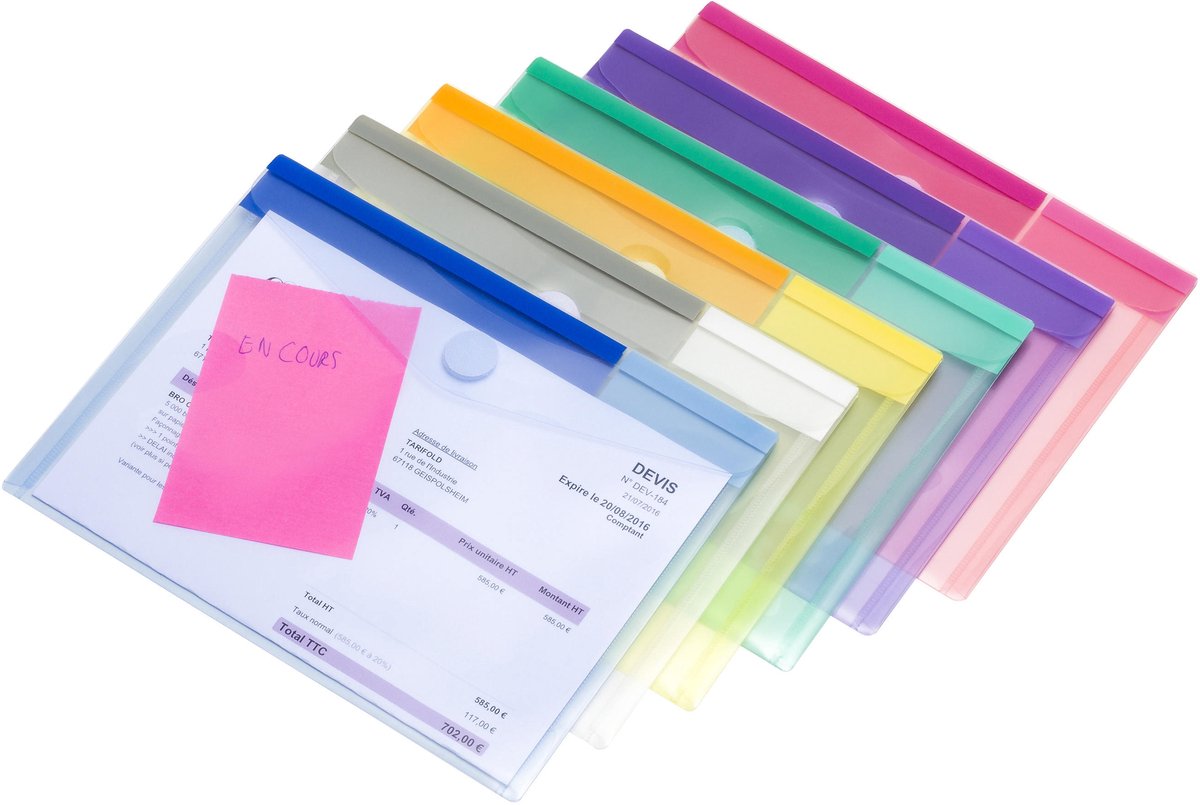 Carpeta de documentos Tarifold a5 - 6 piezas