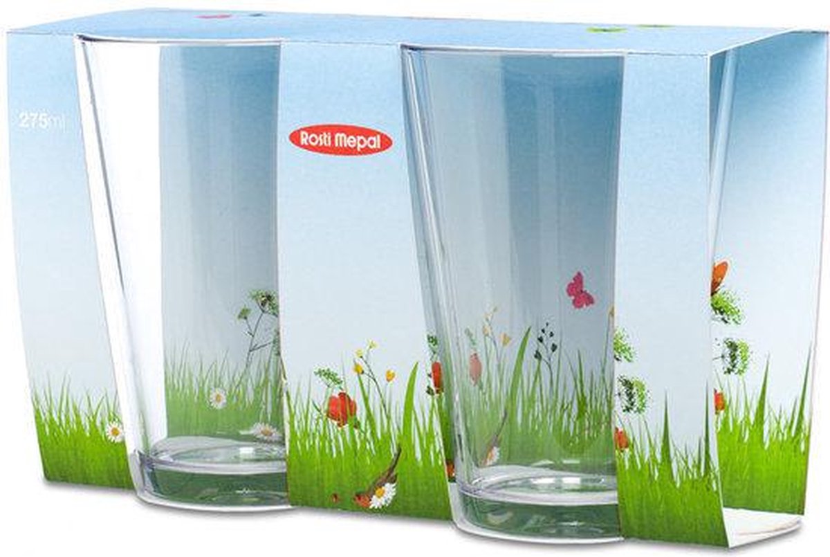 Mepal bicchiere flusso 275 ml - set 2 pezzi