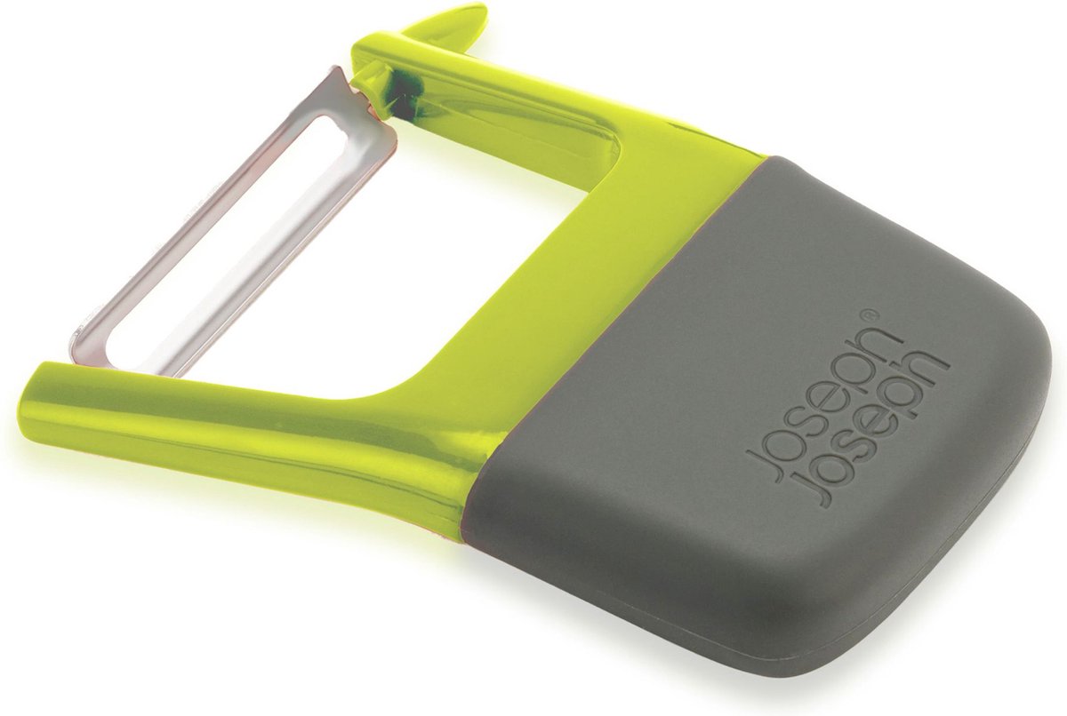 Joseph joseph duo opal - coltello sbucciatore dritto ergonomico - plastica - verde