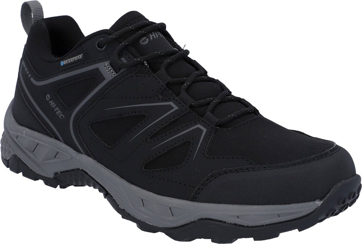 Hi-tec saunter softshell resistente al agua negro - talla 43 botas de montaña para hombre