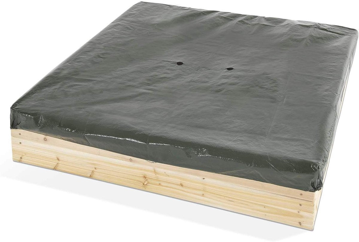 Paradiso toys wooden sandpit + coversheet