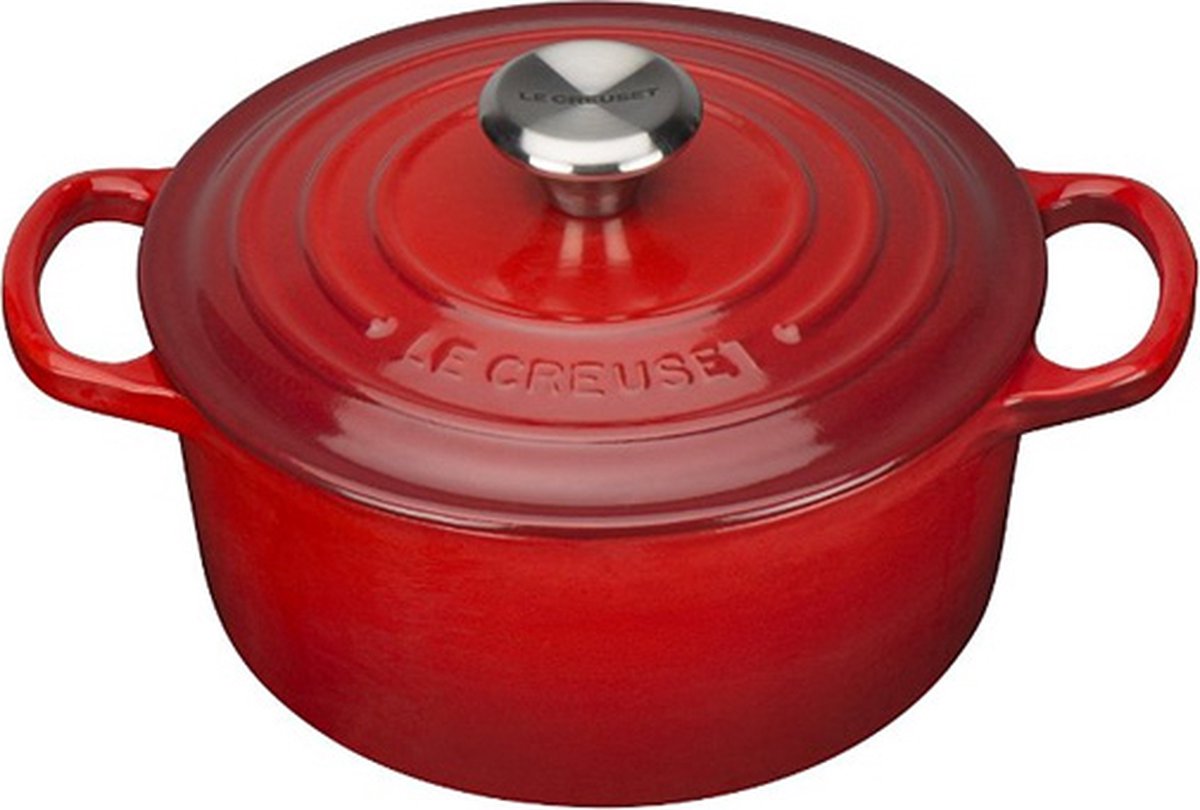 Le Creuset - casseruola firmata rosso ciliegia 18 cm