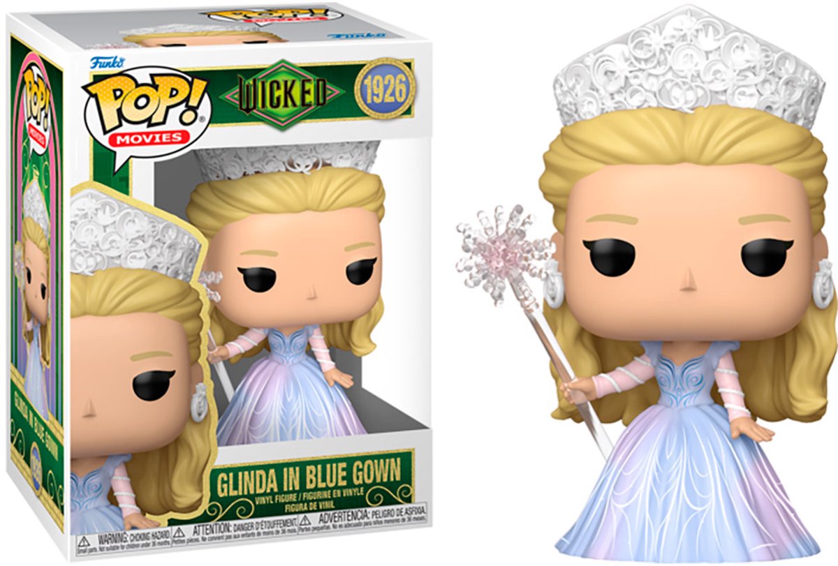 Funko Wicked Glinda in abito blu figur in vinile 1926 unisex pop! - neutro - standard