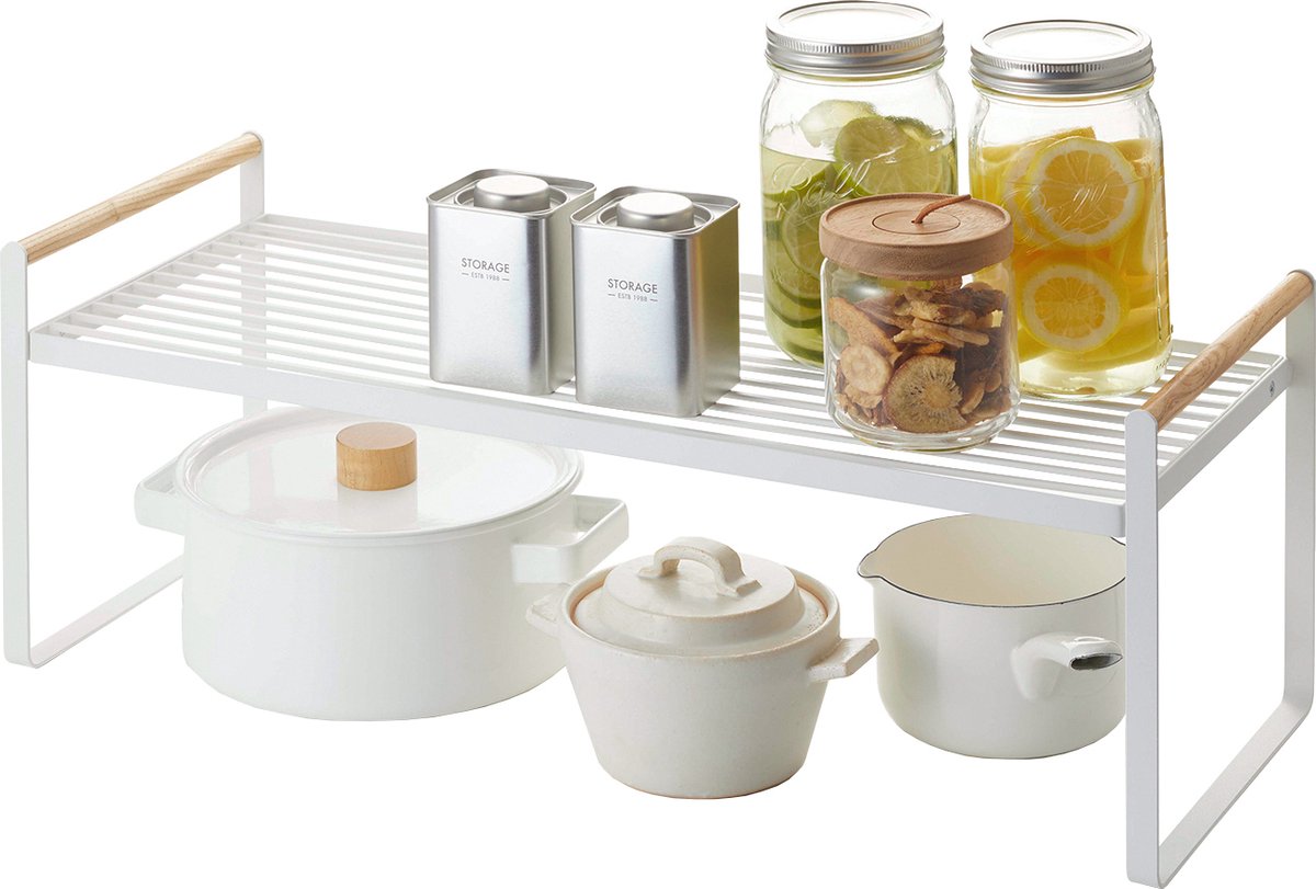 Estante de cocina Yamazaki - tosca - blanco