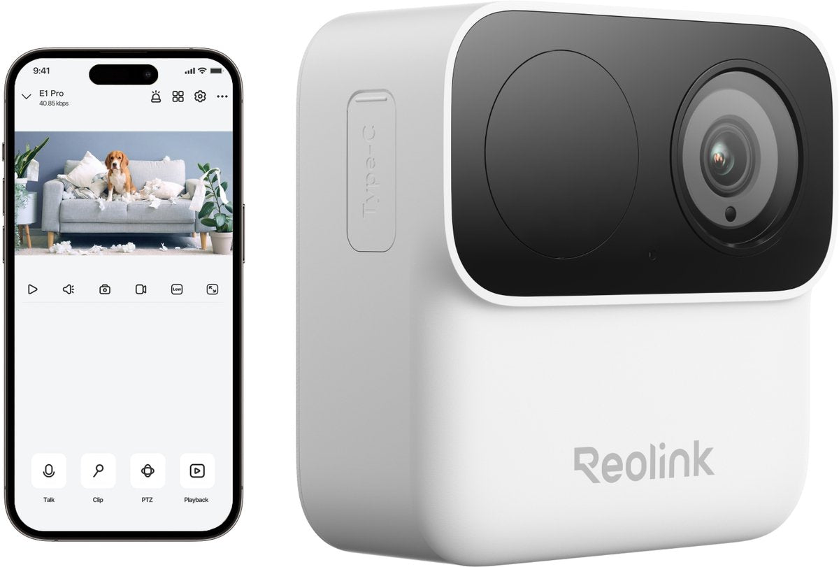 Reolink 2mp battery security camera - magnetic indoor-outdoor installation - 9 months battery - person detection - argus series b210