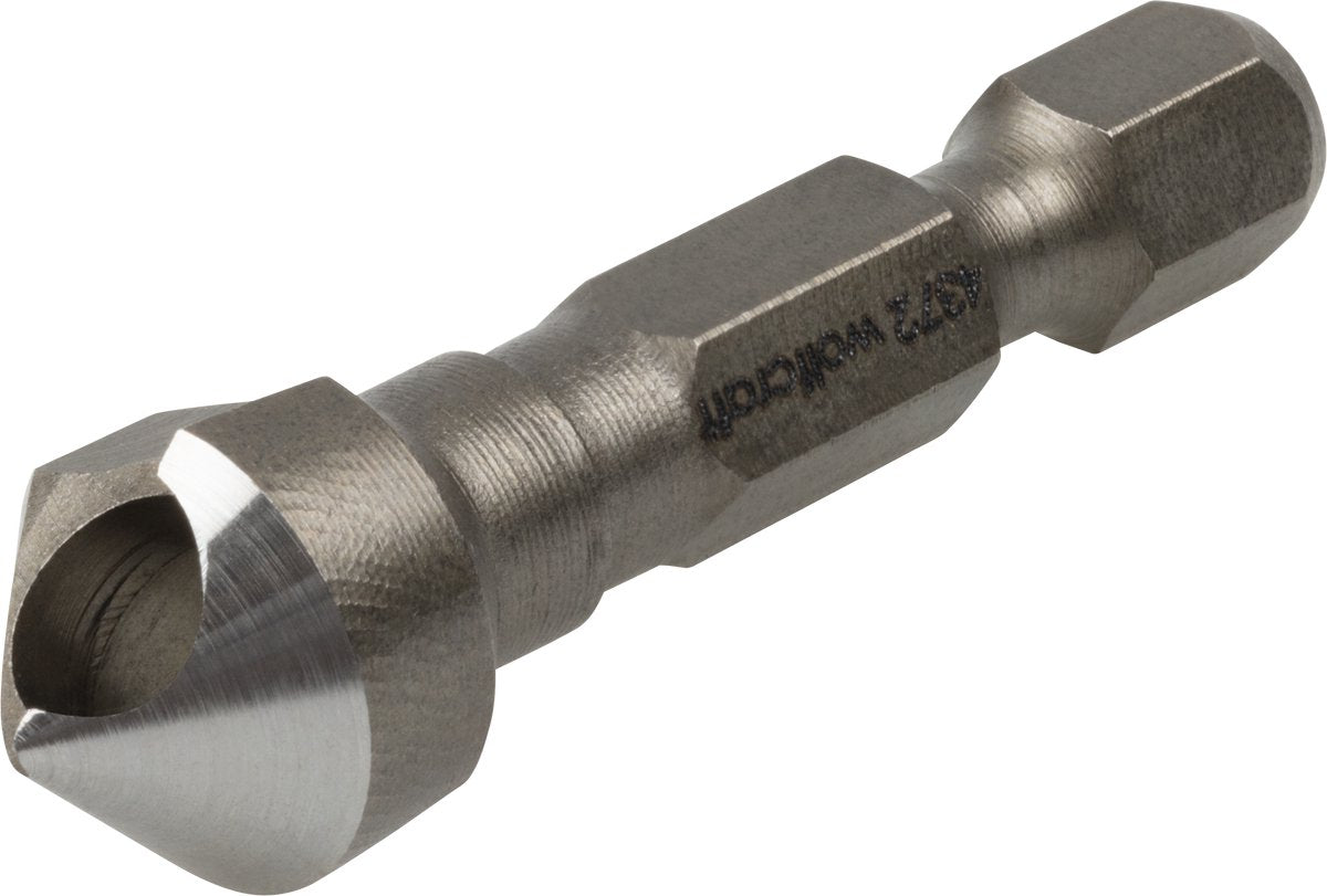 Wolfcraft - Punta svasatrice per fori a croce - ø 12 mm - gambo esagonale - 4372000