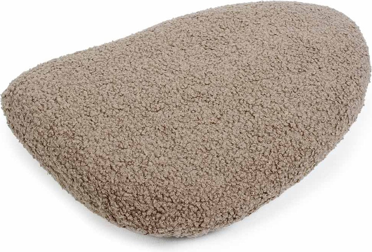 D d home pebble - almohada para perros 39x26x7,5cm topo