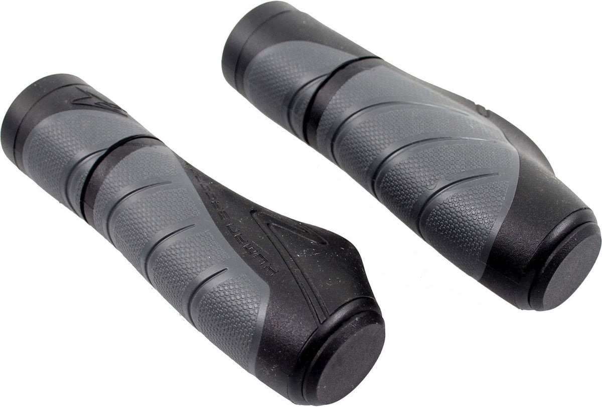 Simson Handvatten Ergonomics zwart-antraciet - Ergonomische peddelvorm, optimale drukverdeling, extra steun, geschikt voor fietsen met zonder gripshift versnelling #Simson #Handvatten #Ergonomics #zwart-antraciet