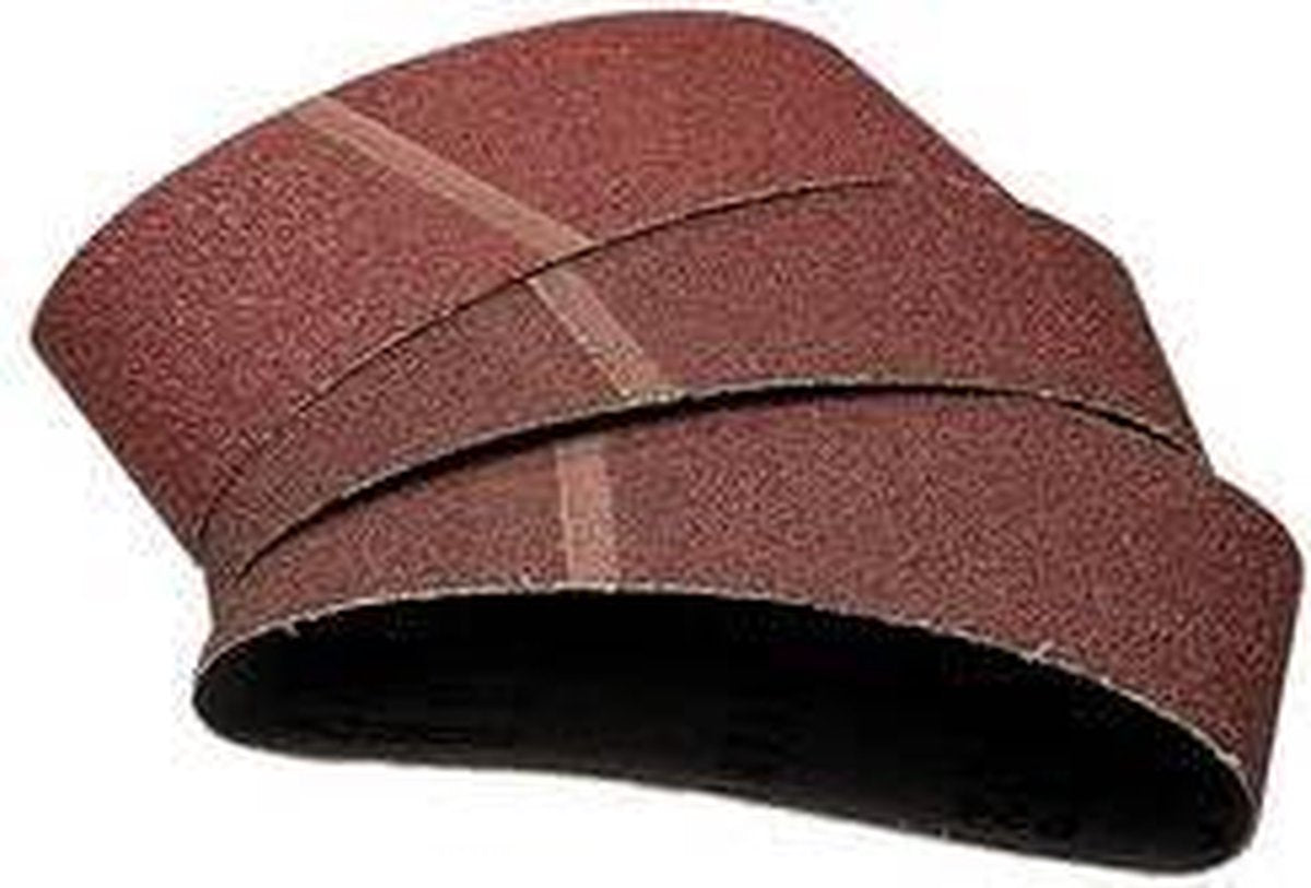 Wolfcraft - bandschuurpapier 75 x 533 - korrel 40, 80, 120 - 9 stuks - 1916100