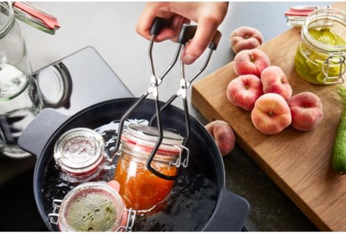Gefu fixit oventang - rvs keukentang voor hete ovenschalen