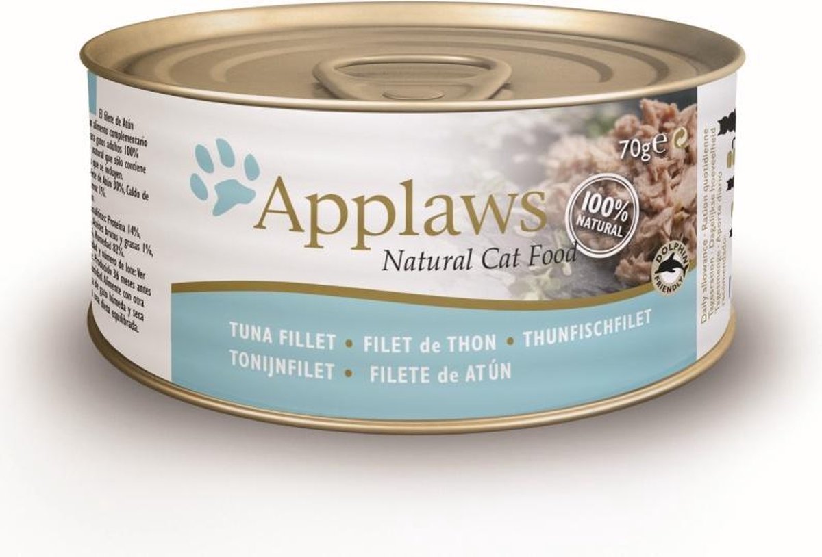 Applaws adult vis tonijnfillet - 70 gr