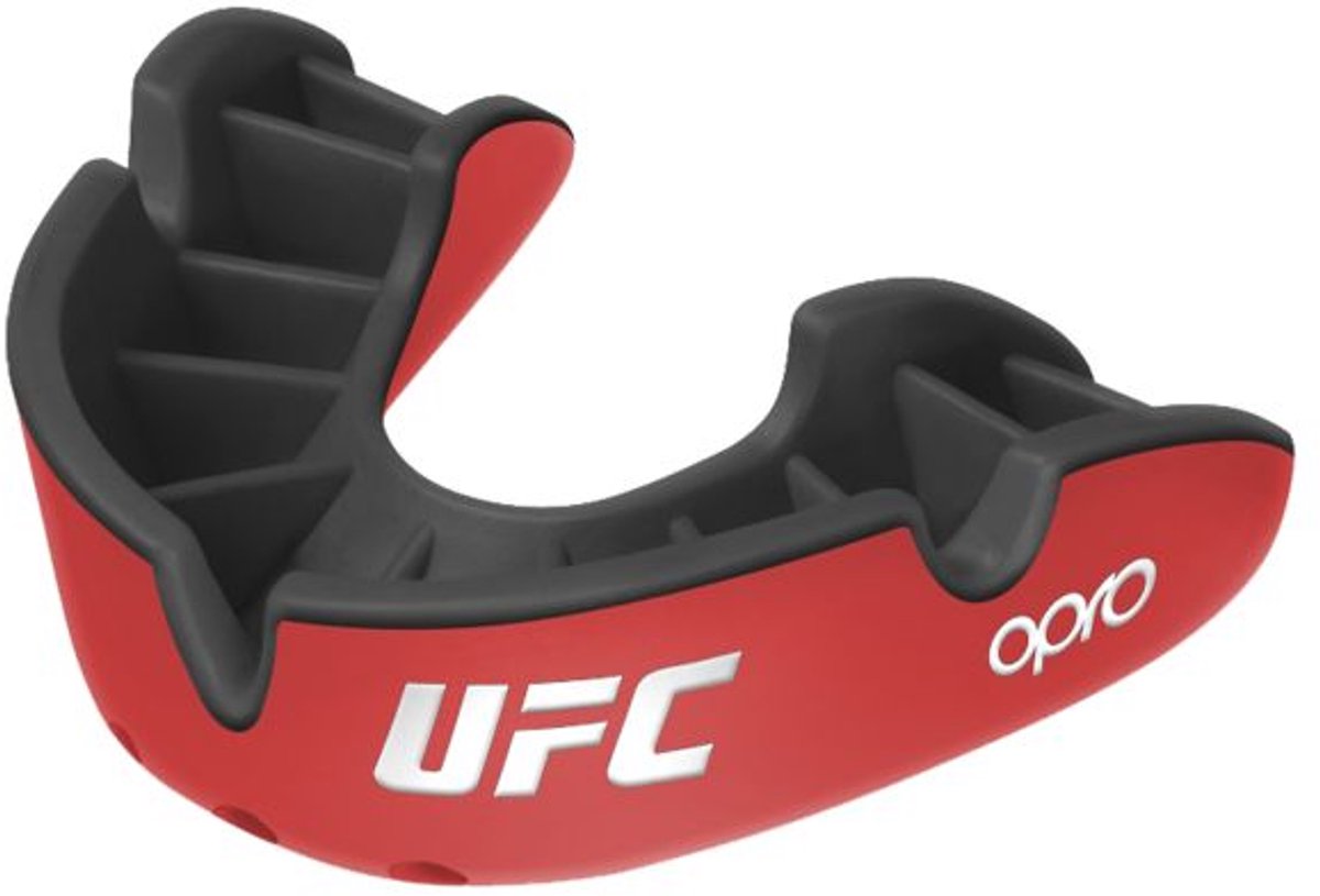 Protector bucal opro ufc silver ajuste superior - talla l