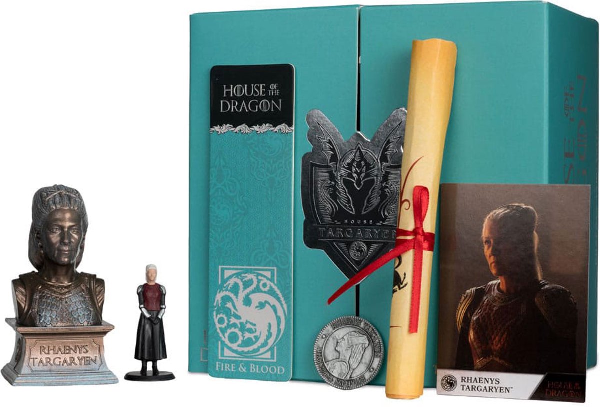 Mcfarlane juguetes casa del dragón caja coleccionista rhaenys targaryen