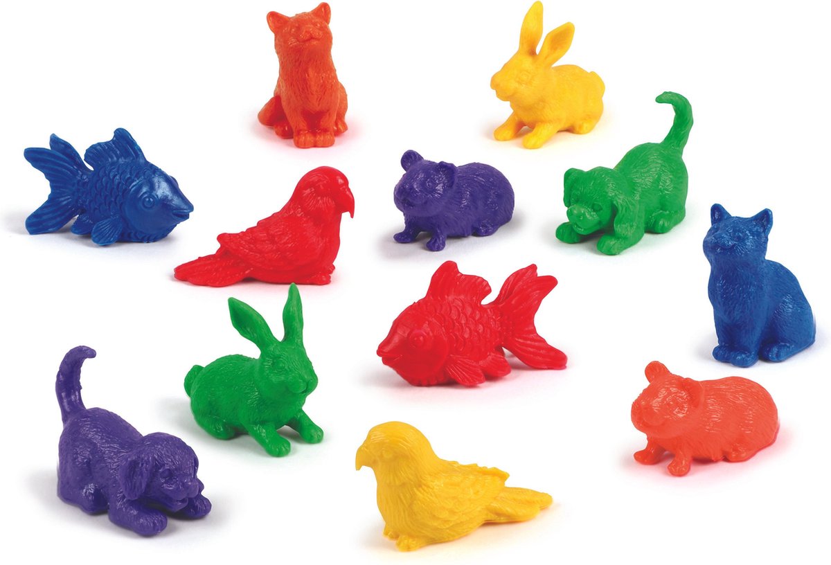 Contatori per animali domestici con risorse didattiche (set da 72) - 1+