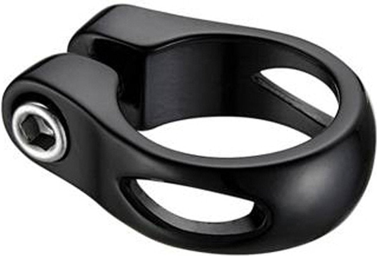 Union zadelpenklem 34.9mm sleuf zwart
