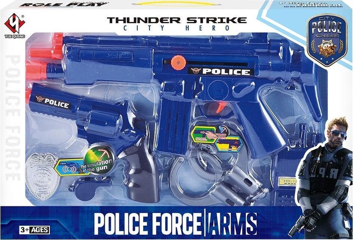 Set da gioco della polizia di Amuuso.