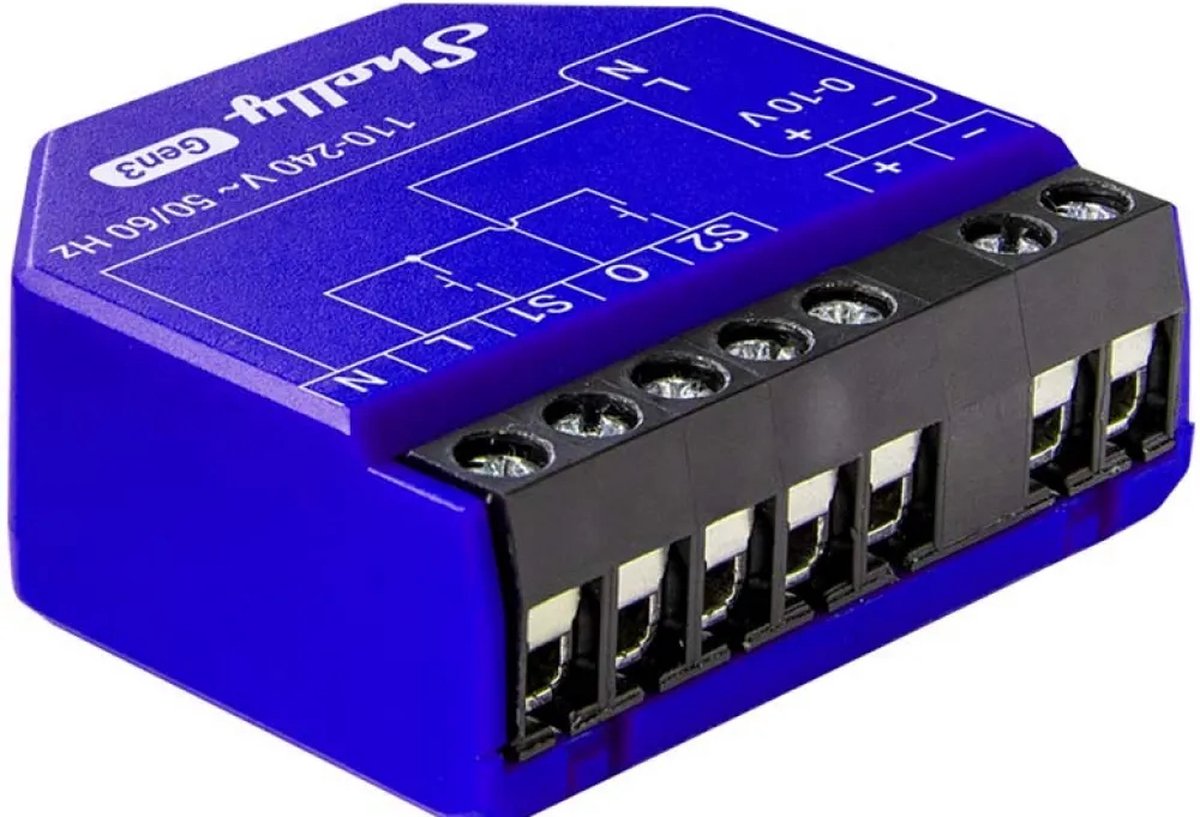 Shelly Dimmer 0 1-10V PM Gen3