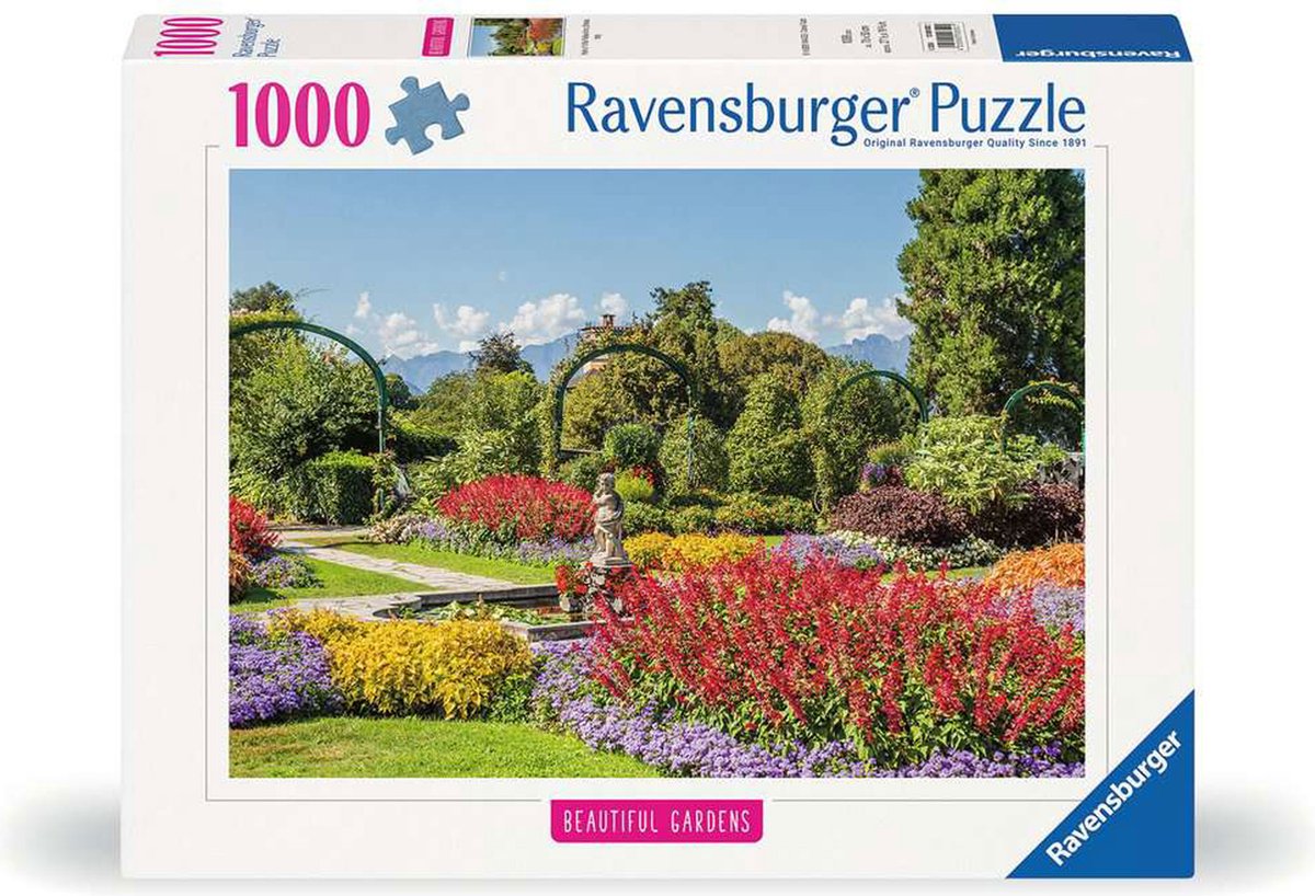 Ravensburger Jigsaw Puzzle Park o Villa Pallavicino, 1000.