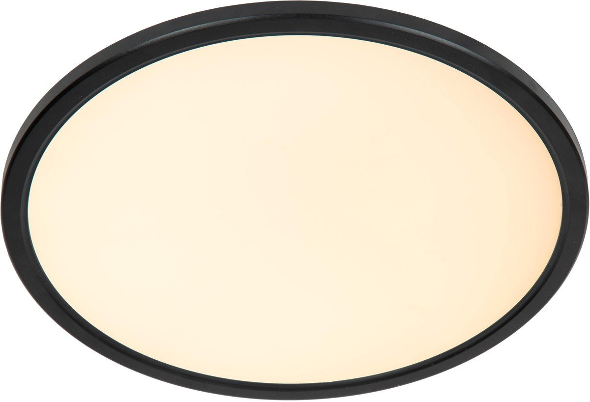 Lucide castor - lampada da soffitto (plafoniera) - ø 32 cm - LED dimmerabile - CCT - 1x20W 2700K 6500K - RGB - opale