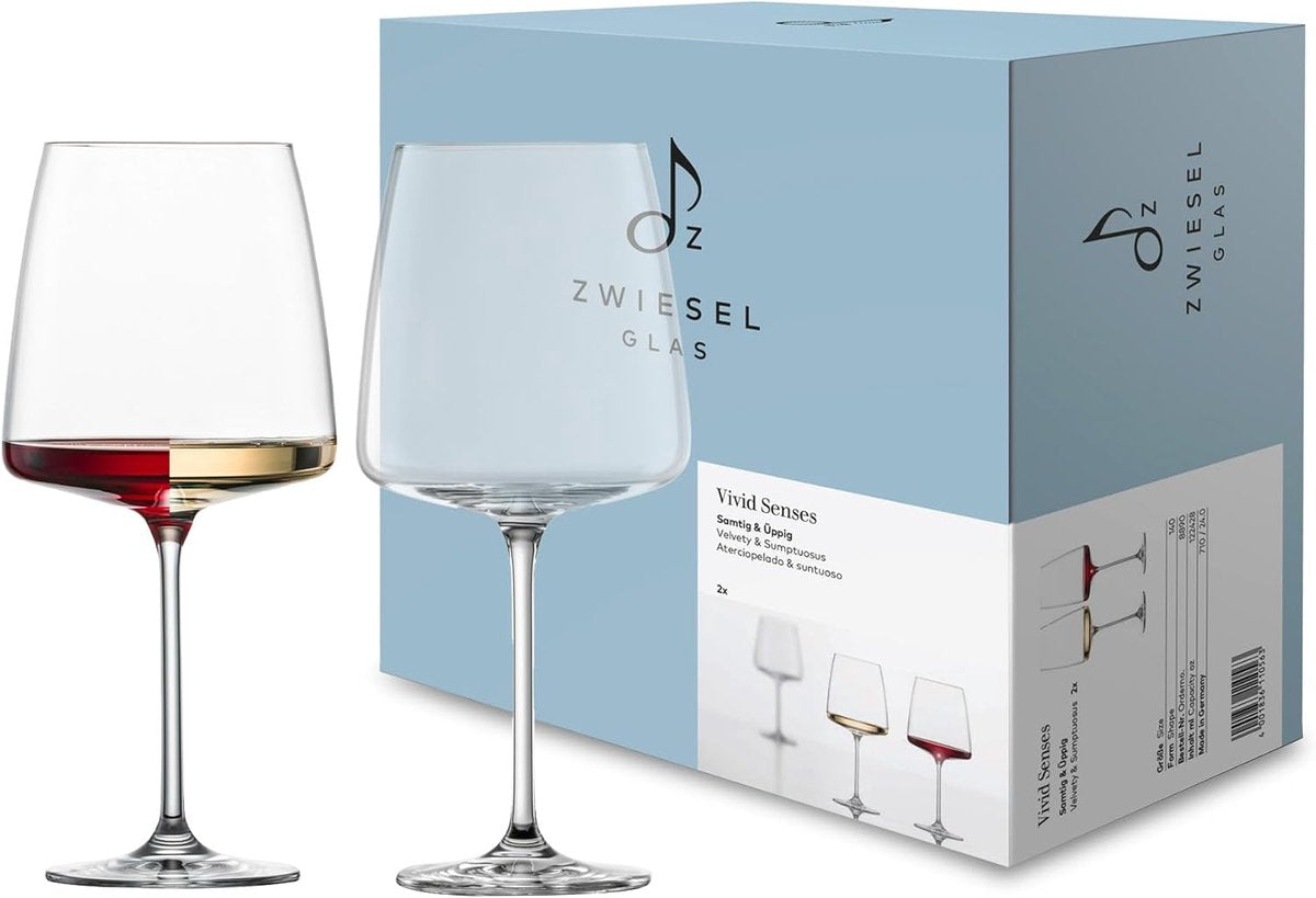 Zwiesel glas vivid senses wijnglas velvety sumptuous 140 - 0.71 ltr - set van 2