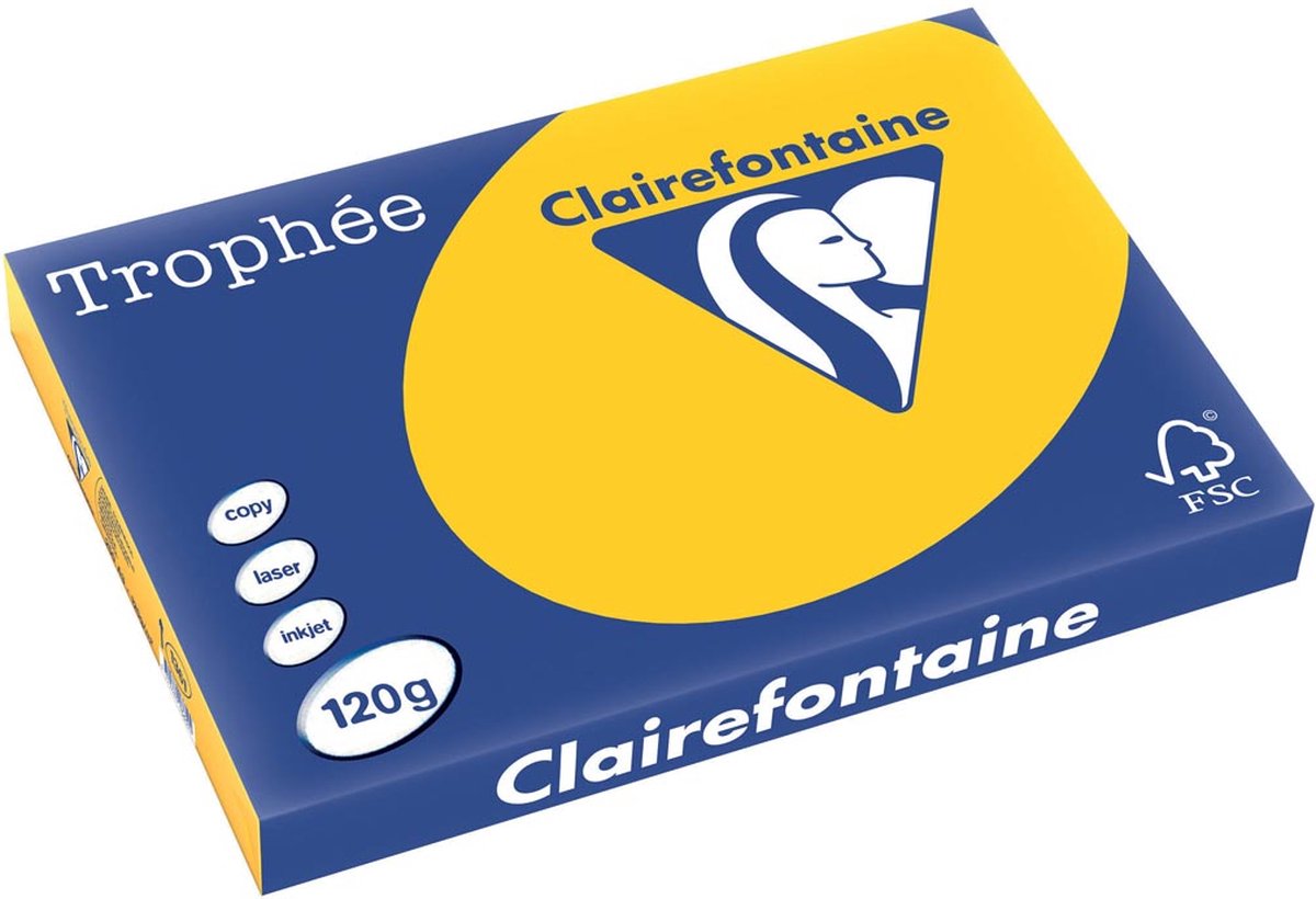 Clairefontaine troph solare blmgl a3 120gr 250v