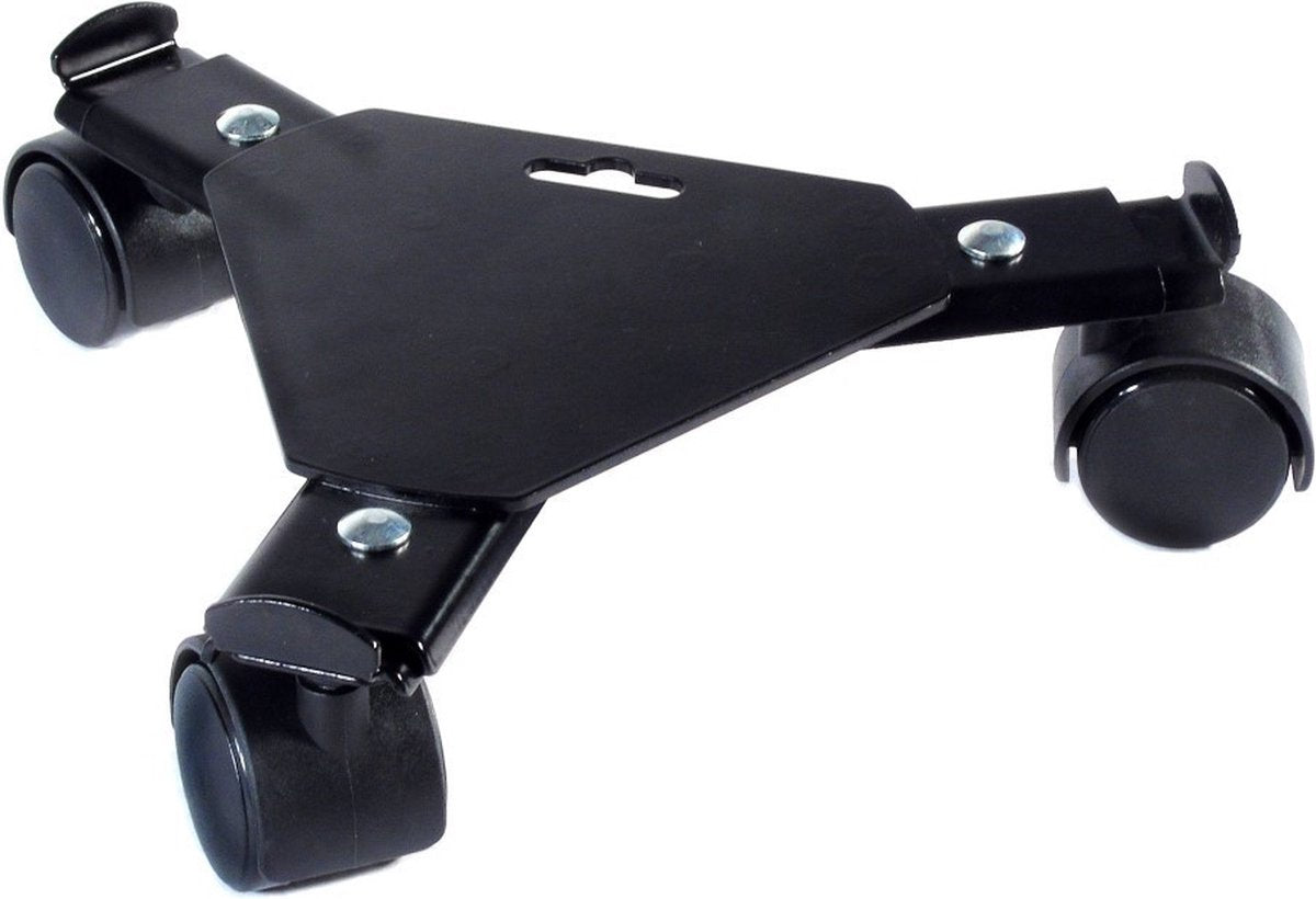 Nature Nature Plant Trolley con 3 bracci regolabili in metallo nero