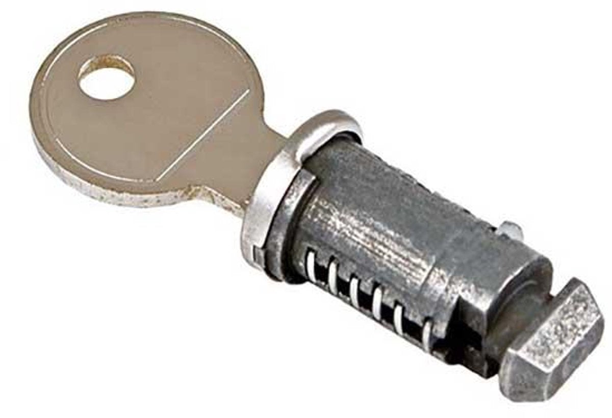Thule n042 lock with key silver