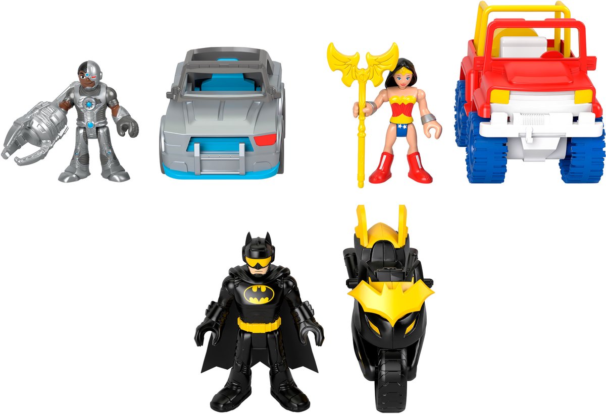 Mattel imaginext dc super friends helden speelgoedfiguren multicolor.