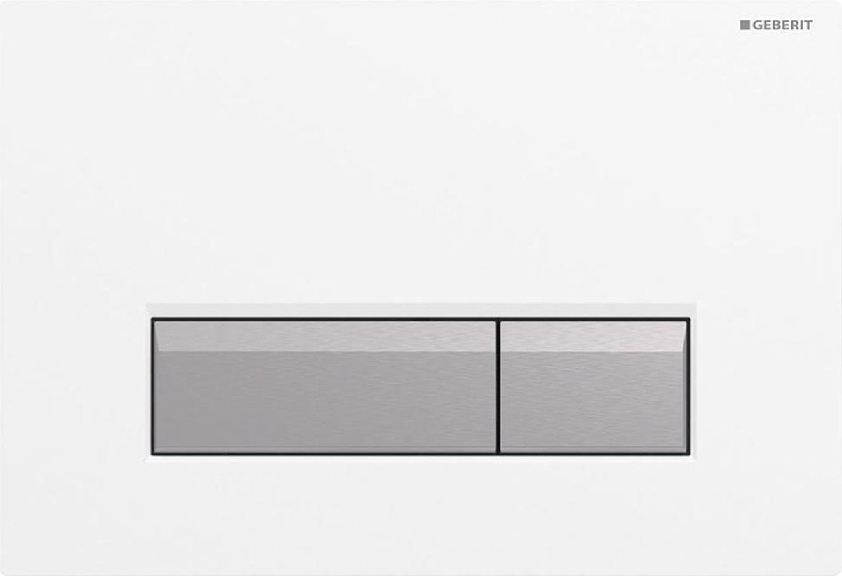 Panel de control Geberit sigma40 duofresh - con extracción de olores - plástico - blanco