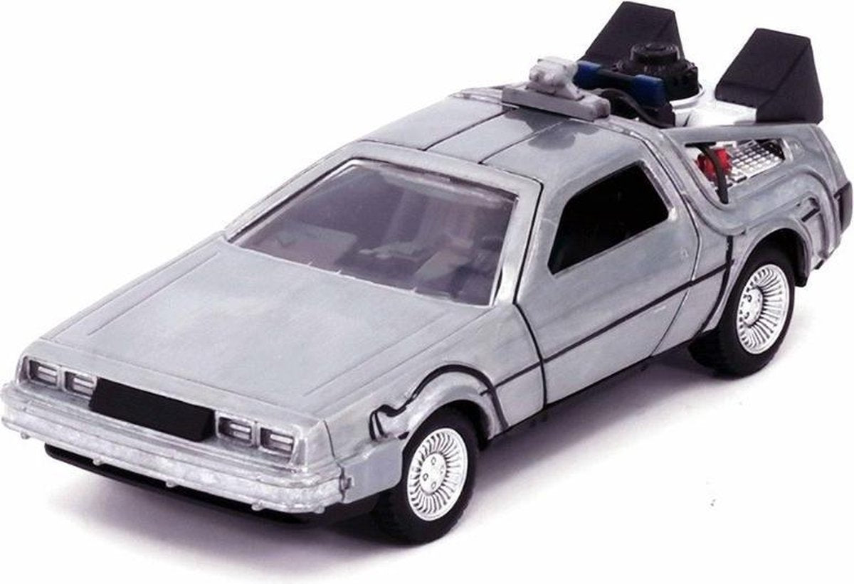Jada toys back to the future diecast model 1 32 time machine vehicles